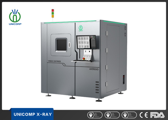 সঠিক PCB/BGA পরিদর্শনের জন্য উচ্চ নির্ভুলতা UNICOMP X Ray CT মেশিন AX9500