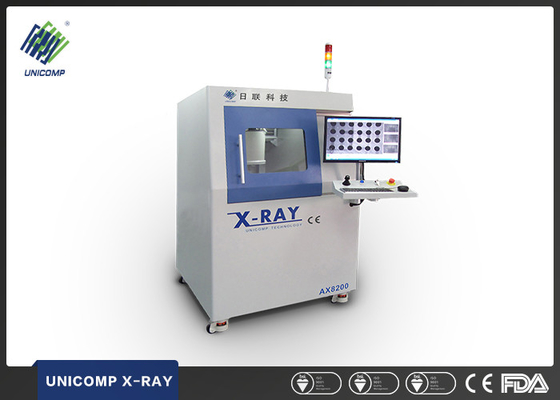 SMT EMS সনাক্তকরণ Unicomp X Ray মেশিন PCBA BGA পরিদর্শন লিনিয়ার অ্যারে ডিটেক্টর