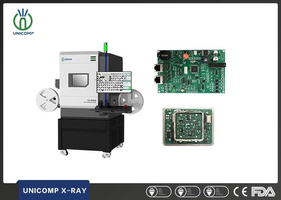 BGA CSP QFN PCBA Soldering এর জন্য Unicomp Mirofocus X Ray Machine CX3000