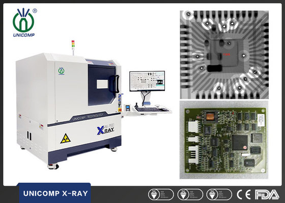 AX7900 Unicomp এক্স রে মেশিন SMT PCB PCBA BGA পরিদর্শন উচ্চ রেজোলিউশন