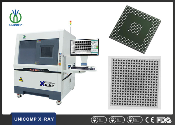 PCBA BGA QFN এর জন্য Unicomp AX8200MAX 2.5D এক্স রে মেশিন অটো মেজারমেন্ট