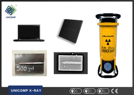 পোর্টেবল ডাইরেক্টলেস সিরামিক এক্স রে ফ্লে আবিষ্কারক এনডিটি ঢালাই ভাসা ধাতু