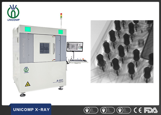 SMT PCBA BGA সোল্ডারিং পরিদর্শনের জন্য Unicomp AX9100 এর 130kV মাইক্রোফোকাস এক্স-রে