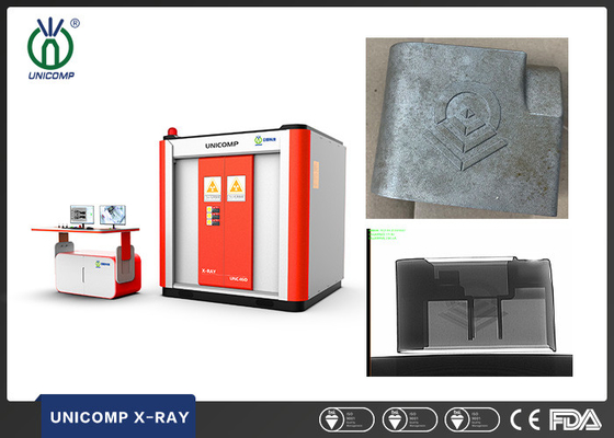 Unicomp UNC160 NDT এক্স-রে মেশিন দ্বারা স্বয়ংচালিত অ্যালুমিনিয়াম ঢালাই গুণমান পরীক্ষা